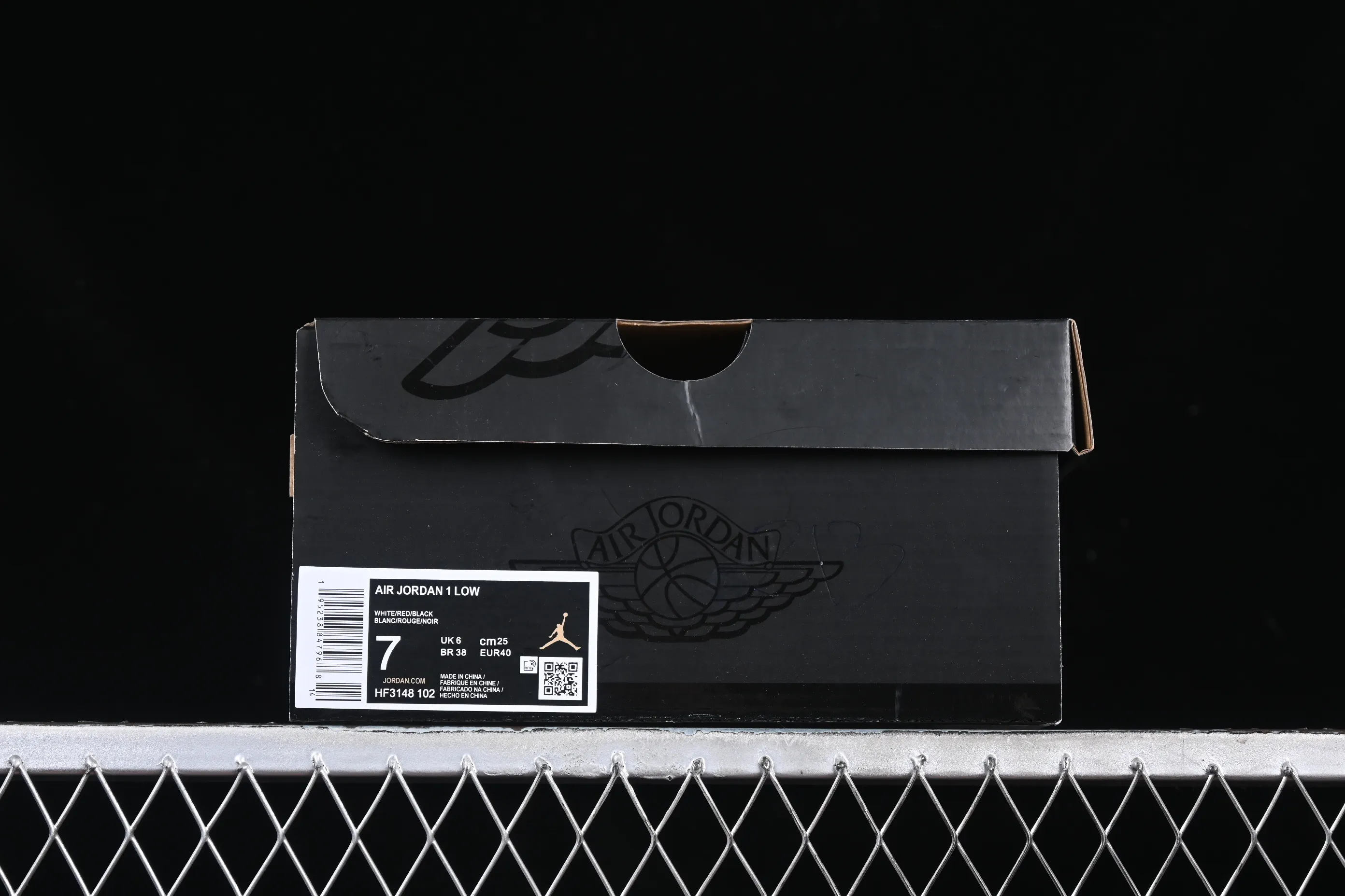 All categories Air Jordan Jordan series basketball shoes Air Jordan 1 Low Air Jordan 1 Low AJ1 Joe 1 white wine red low-top cultural casual sneakers HF3148-102